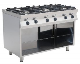 Fogão Gás 6 Queimadores F7/KUG6BA Actichef